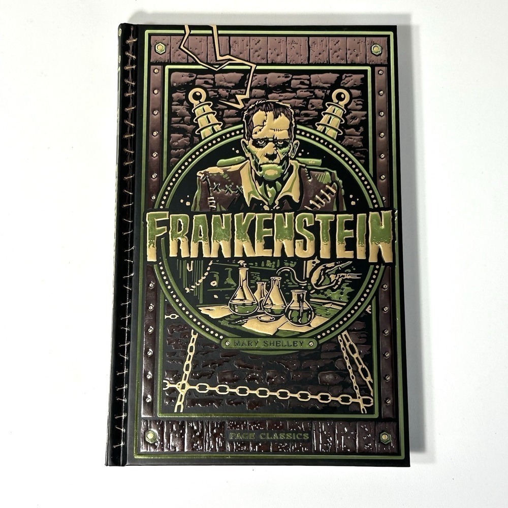 Frankenstein Mary Shelley Page Publications Hardcover Page Classics Horror Book